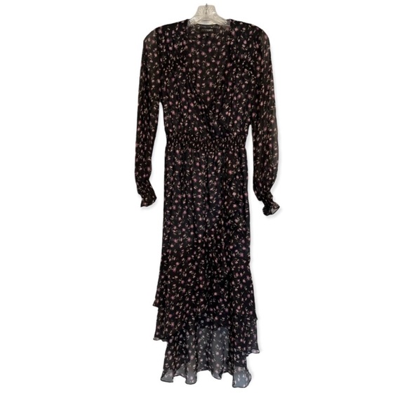 Intermix silk high low dress work once - Picture 2 of 5